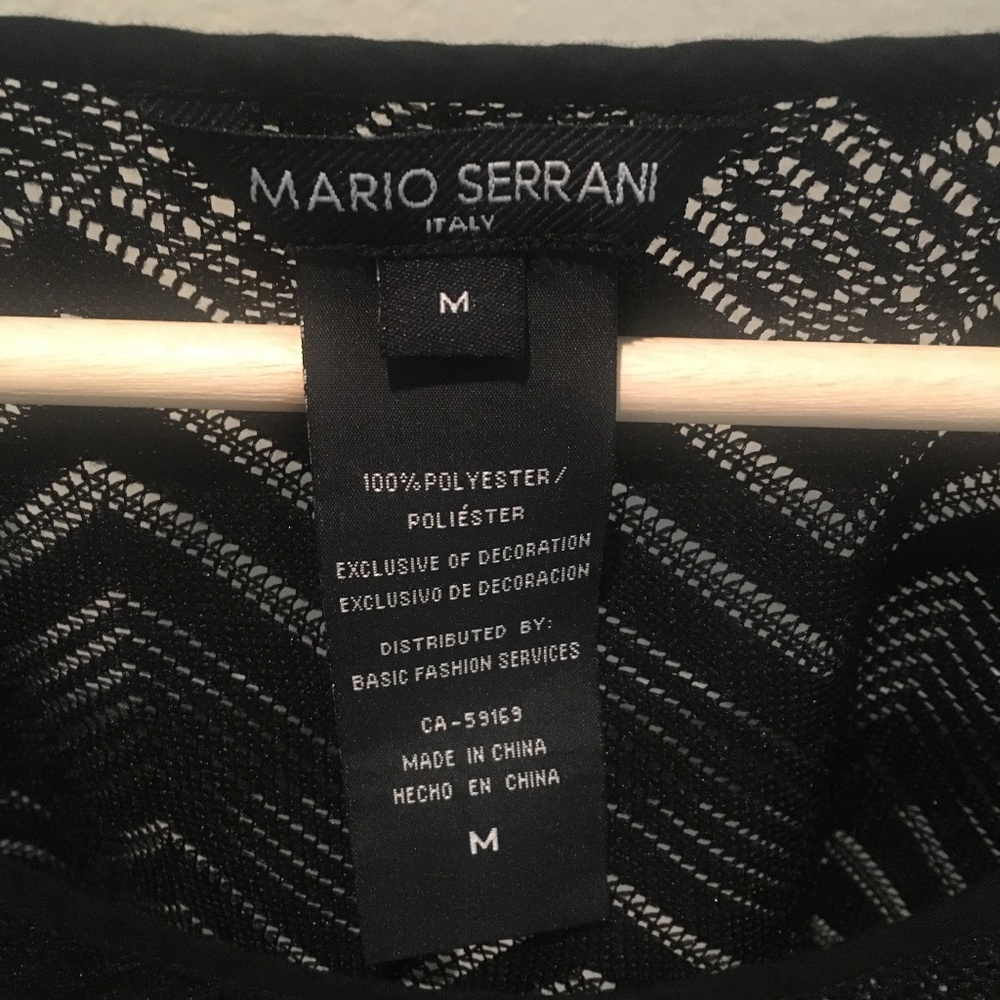 2 for $25 Sale: Sheer Black Chevron Beach Coverup - Picture 2 of 3